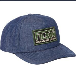 Filson Harvester Baseball Cap Hat - Unfailing Goods NEW with tags